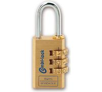 Burg Wächter 2851 Cadenas 22.50 mm laiton avec serrure à combinaison