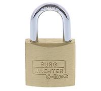 Burg Wächter 3041 Cadenas 25.00 mm fermeture différente laiton avec serrure à clé
