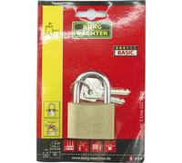 Burg Wächter Cadenas 3001 30 mm fermeture différente laiton avec serrure à clé