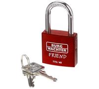 BURG-WÄCHTER, Cadenas à Cylindre 775 40 Friend 35 Red, Aluminium, Rouge