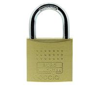 Burg Wächter – Cadenas à cylindre Boccia 450 50 mm – Laiton, anse 8 mm, 6 clés