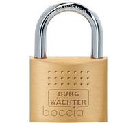 Burg Wächter – Cadenas à cylindre Boccia 450 50 mm – Laiton, anse 8 mm, 6 clés