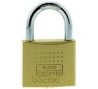 BURG-WÄCHTER, Cadenas à Cylindre en Laiton avec 2 Clés Réversibles, Boccia Lock 450 40 SB, 1 Pièce