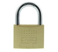 BURG-WÄCHTER, Cadenas à Cylindre en Laiton avec 2 Clés Réversibles, Boccia Lock 450 60 SB, 1 Pièce, 6591