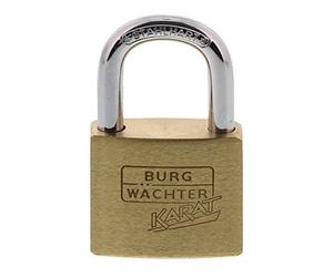 BURG-WÄCHTER, Cadenas à Cylindre, KARAT 217 30/6 SB, Anse Double Verrouillage, 6 Clés incluses