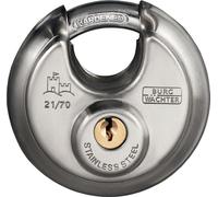Cadenas cylindrique 21 70 largeur du corps de verrou 70 mm acier inoxydable ferm