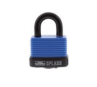 Burg Wächter Splash 470 45 Blue SB Cadenas bleu-noir avec serrure à clé