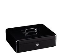 BURG-WÄCHTER Caissette à Monnaie, ZK MONEY 5030 Euro, en Tôle d'Acier, Noir, avec 2 Clés et Compartiment pour pièces