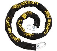 BURG-WÄCHTER, Chaîne Antivol carrée, Gaine textile haute qualité, Longueur: 150 cm, Épaisseur: 10 mm, GKM 10/150