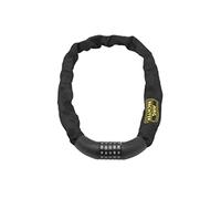 Chaîne antivol Burg Wächter 280 C 90 BLACK noir fermeture à combinaison