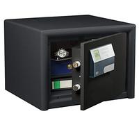 BURG-WÄCHTER Coffre-fort pour mobilier, Serrure à code électronique, Combi-Line, Sécurité S2, Protection incendie LFS 30 P, Contrôlé VdS, 27 l, 55 kg, CL 420 E, Noir