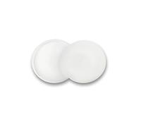 Burg Wächter Couvercle compartiment à journaux SD 1 SB – Lot de 2 Ø 12 cm Blanc opaque