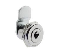 BURG-WÄCHTER, Cylindre de Rechange de Serrure pour Boîtes aux Lettres, pour épaisseur de 1 à 2 mm, 1 Pièce, Chromé, ZBK 70.SB