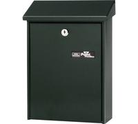 Burg Wächter DAILY 5861 GR Boîte aux lettres Tôle dacier vert avec serrure à clé