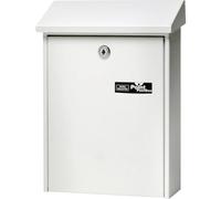 Burg Wächter DAILY 5861 W Boîte aux lettres Tôle d'acier blanc avec serrure à