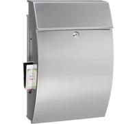 Burg Wächter Hamburg 3815 Ni Boîte aux lettres acier inoxydable acier