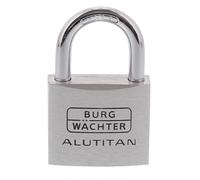 Burg Wächter Padlock, Set of 2, 6.5 mm Shackle Thickness, 4 Keys, Duo 770 40 SB,