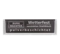 Burg Wächter 18661 BK 92 F SB Fenêtre pour le nom plastique transparent