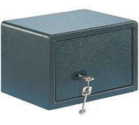 Burg-Wächter Pure-Safe PS 110 K Coffre-fort avec clé, fixation murale et au sol, 6,7 l, 7 kg, anthracite