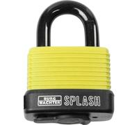 Burg Wächter Splash 470 45 Yellow SB Cadenas jaune/noir avec serrure à clé
