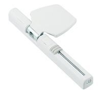 BURG-WÄCHTER Verrou de fenêtre, Protection anti-effraction pour fenêtres et portes de balcon, Intérieur, Côté charnières, WinSafe WS 44, Blanc