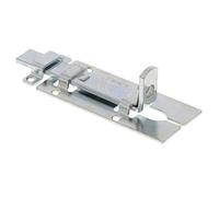 BURG-WÄCHTER Verrou de sécurité, Verrou pour portes affleurantes, Dispositif de sécurité galvanisé pour cadenas, Résistant aux intempéries, SR 60 SB, 60 x 25 mm