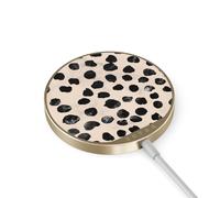 Burga Burga Chargeur magnétique sans fil MagSafe et Qi2 Almond Latte / Gold Multicolore