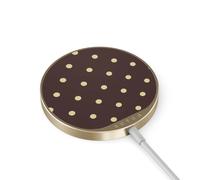 Burga Burga Chargeur magnétique sans fil MagSafe et Qi2 Sorry Busy / Gold Multicolore