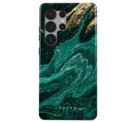 Burga Burga Coque arrière Tough pour Samsung Galaxy S25 Ultra Emerald Pool Multicolore