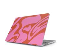 Burga Burga Coque Rigide MacBook Air 13 pouces (2022 / 2024 M3 chip / 2025 M4 chip) A2681 / A3113 / A3240 Ride the Wave Multicolore