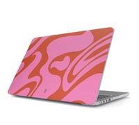 Burga Burga Coque Rigide MacBook Pro 13 pouces (2020 / 2022) Ride the Wave Multicolore