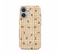 Burga Burga Coque Tough MagSafe pour iPhone 17 Honeycomb Jaune