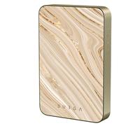 Burga Burga Powerbank magnétique 5 000 mAh MagSafe et Qi2 Full Glam / Or Multicolore