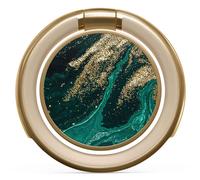 Burga Burga Ringholder Gold Bague téléphone Emerald Pool Multicolore