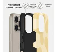 Burga Burga Coque Tough MagSafe pour iPhone 16 Pro Glow Jaune