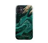 BURGA Coque Unisexe pour iPhone 12 - Design Hybride Double Couche avec TPU Anti-Choc, Finition Résistante aux Rayures et Rebord Surélevé pour Protection d'Écran et Usage Quotidien