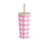 BURGA Gobelet de Voyage 500 ml - Gobelet Isotherme en Acier Inoxydable, garde les boissons chaudes 6 h et froides 24 h, couvercle à paille étanche, compatible porte-gobelets