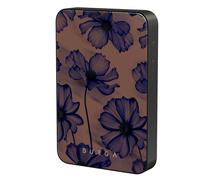 Burga Powerbank magnétique 5 000 mAh - Convient pour MagSafe et Qi2 - Nuit de velours / Gunmetal