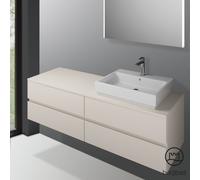 Burgbad Cube Meuble sous-vasque, 4 tiroirs, WWGU160RF3791,