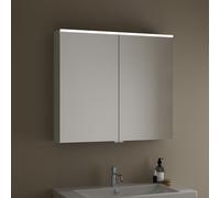 Burgbad Eqio Armoire de toilette, 2 portes, SPGS090F2009,