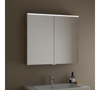 Burgbad Eqio Armoire de toilette, 2 portes, SPGS090F3180,