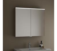Burgbad Eqio Armoire de toilette, 2 portes, SPGS090F6583,