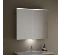 Burgbad Eqio Armoire de toilette, 2 portes, SPGT090F3180,