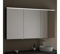Burgbad Eqio Armoire de toilette, 3 portes, SPGS140RF6584,