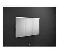 Burgbad Eqio armoire miroir SPGS120RF2010 120 x 80 x 17 cm, droite, gris brillant