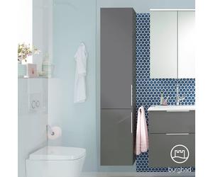 Burgbad Eqio Colonne, 2 portes, HSFB035LF2010G0146,