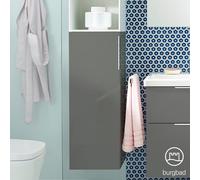 Burgbad Eqio Meuble suspendu, 1 porte, UH3525LF2010G0146,