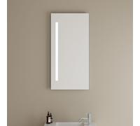 burgbad Eqio miroir lumineux avec éclairage LED vertical, 400x26x800mm, SIEG040PN258