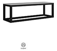 Burgbad étagère murale Junit OSJL050PN380 15,4 x 15 x 50 cm, mélaminé