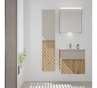 Burgbad Fiumo 2.0 Colonne, 2 portes, HSLW035RF6928FOT60G0146,